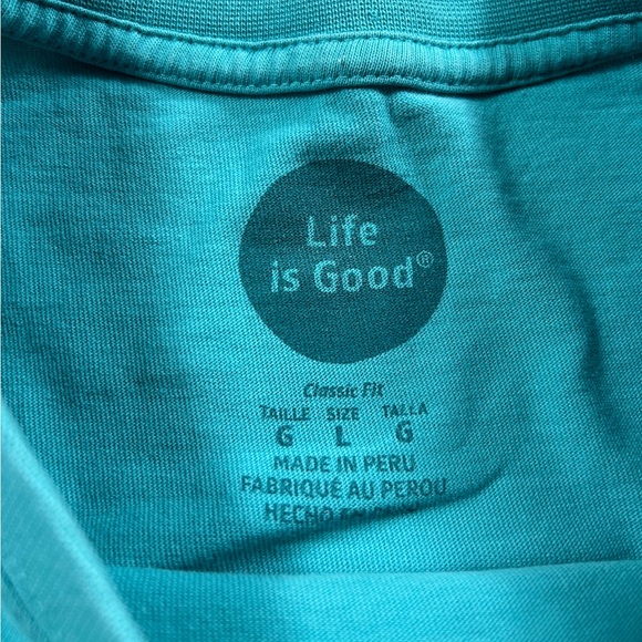 Life Is Good Fort Lauderdale Florida Classic Fit T-Shirt - Picture 4 of 10